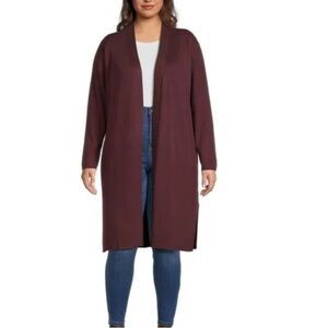 Terra & Sky NWT duster cardigan, 1X
